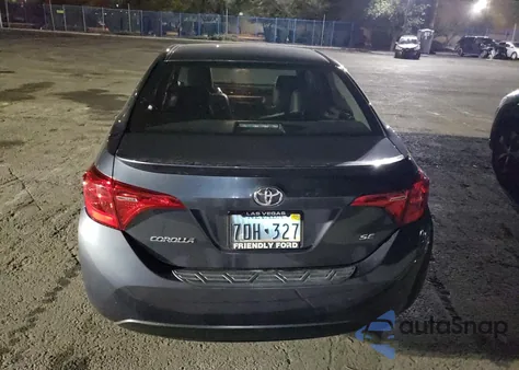 2018 Toyota Corolla L z USA, uszkodzony, nr VIN 2T1BURHE3JC089846